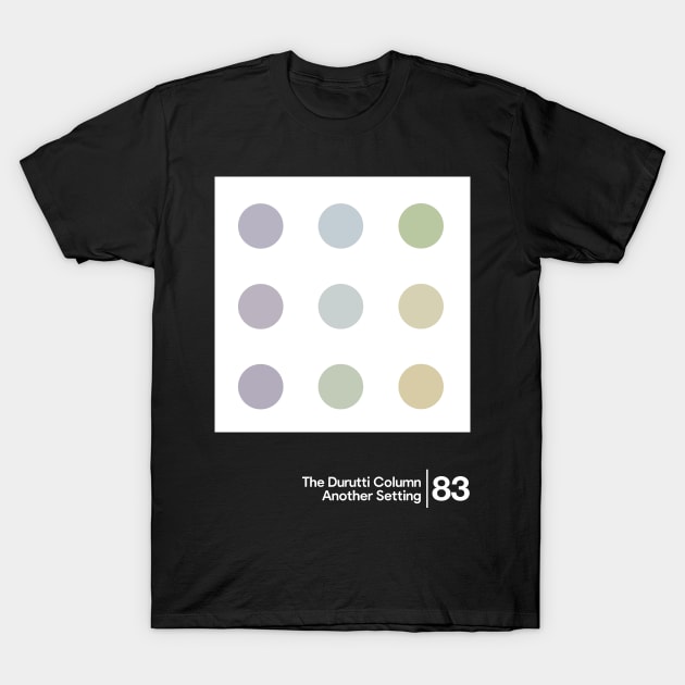 The Durutti Column - Another Setting / Minimalist Graphic Artwork Design T-Shirt by saudade